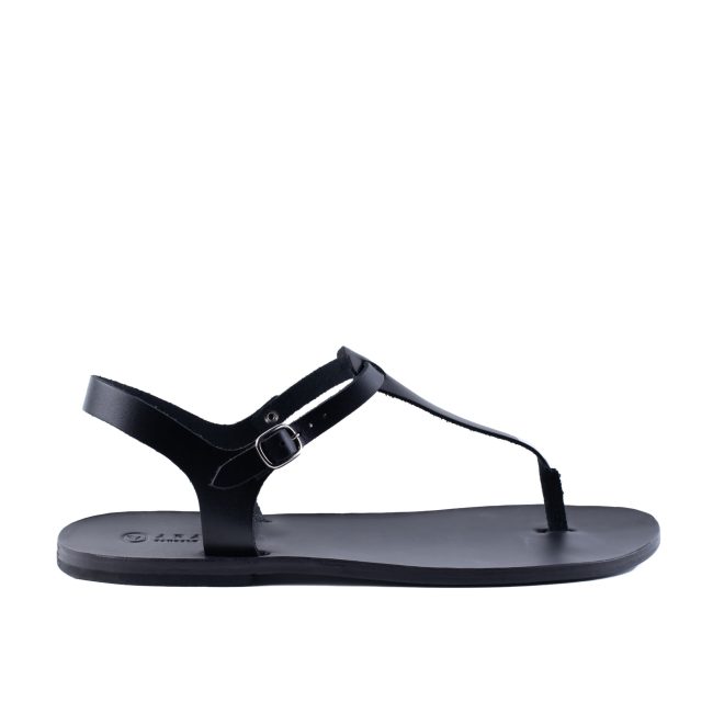 Agros Classic All Leather Aravel Greek Sandal For Men